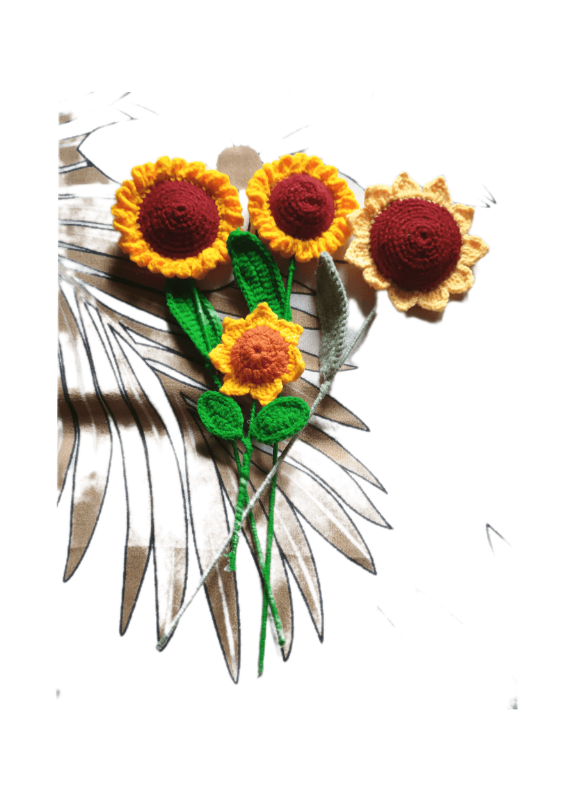 Crochet Sunflower